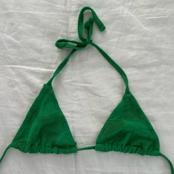 Nasty Gal - Terrycloth Bikini Top - Picture 1 of 4